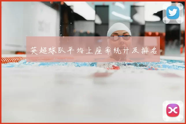 英超球队平均上座率统计及排名