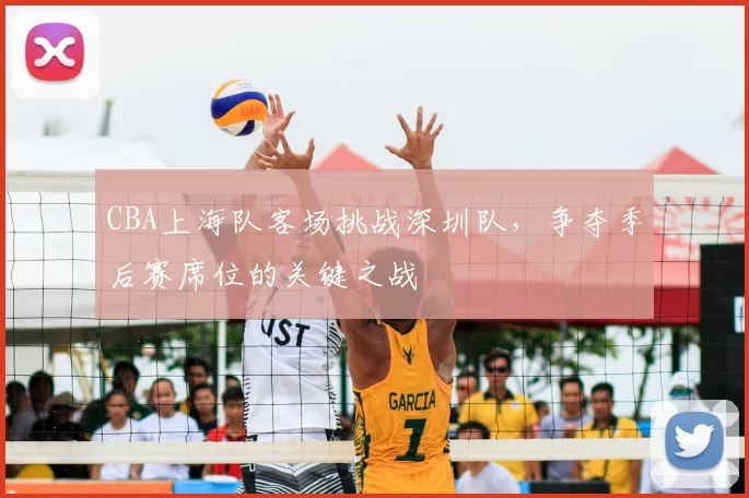 CBA上海队客场挑战深圳队，争夺季后赛席位的关键之战