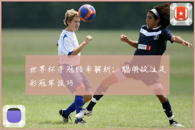 世界杯夺冠赔率解析：聪明投注足彩冠军技巧
